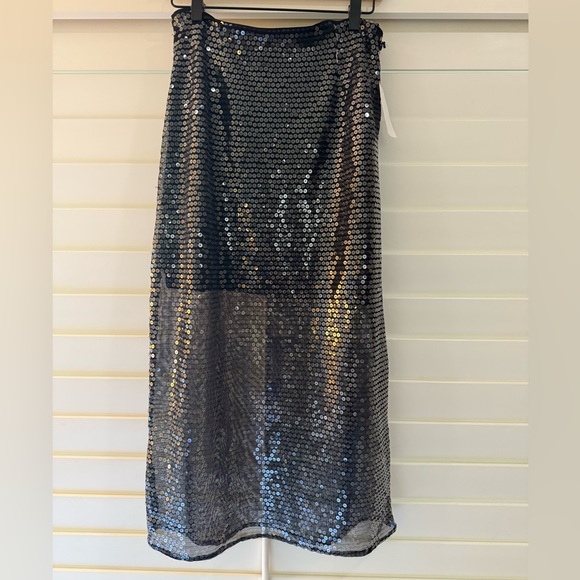 1. State Dresses & Skirts - 1. State Rich Black Sequin Skirt
